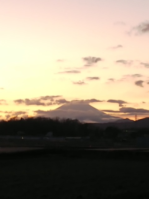 0130　富士山夕方