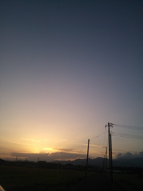 0924　夕日