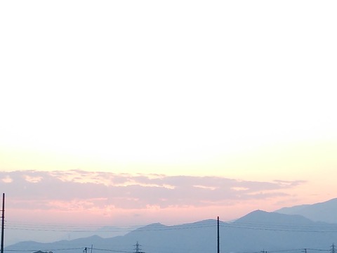 0428 夕方の大山