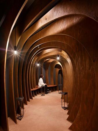 お洒落な分煙空間