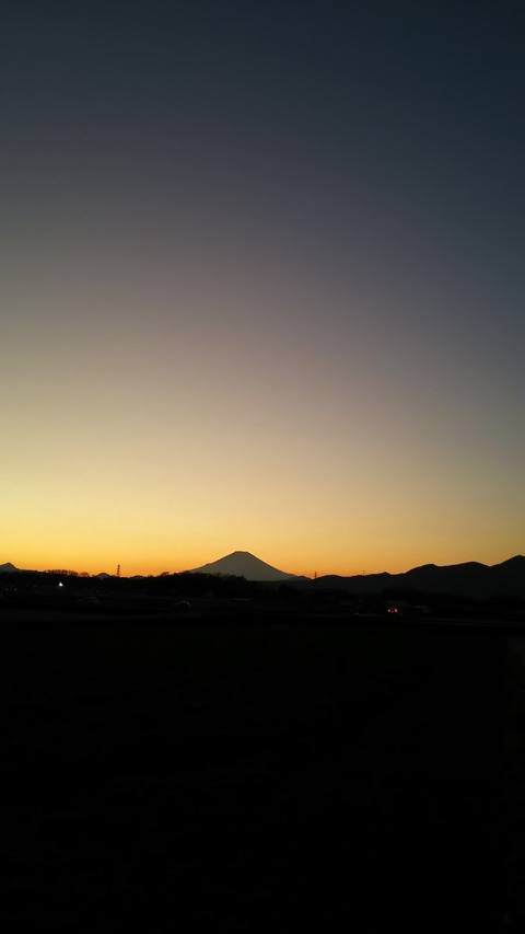 0127 昨日の夕方