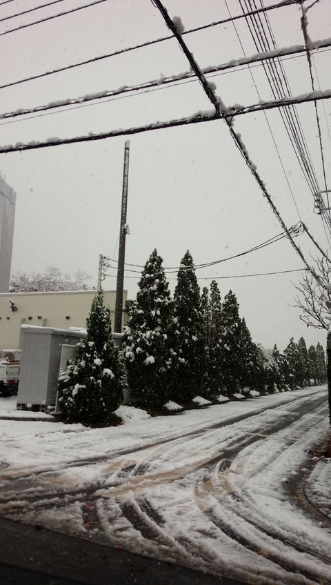 1124　多摩センター雪