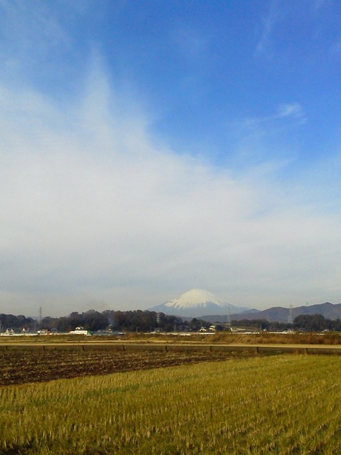 20121129　朝富士山　画像中