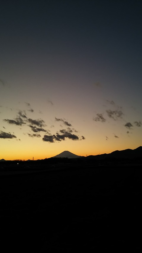 0126 昨日の夕方