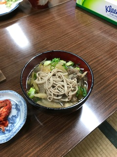 0521　熊肉そば