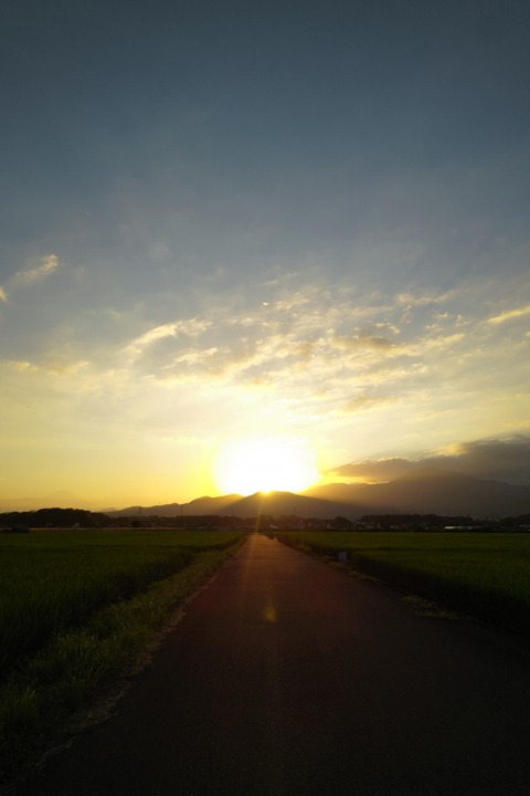 0805　夕焼け