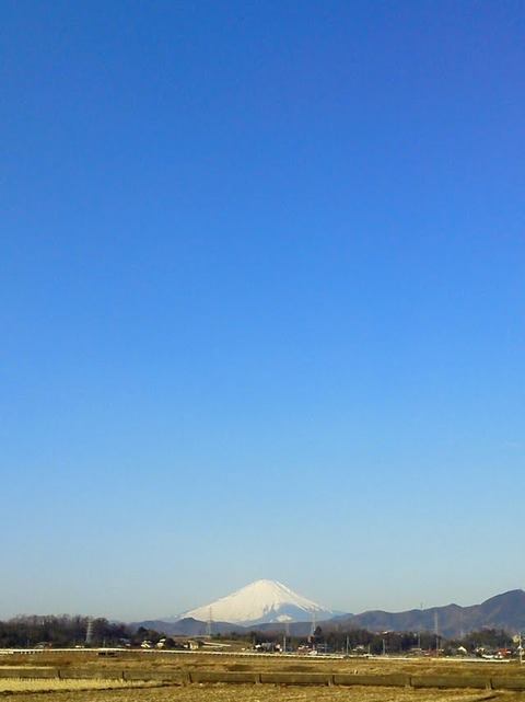 0130　伊勢原朝富士山