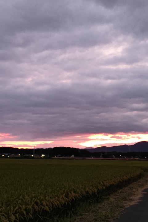 0907　夕陽