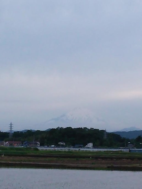 0528　昨日の富士山
