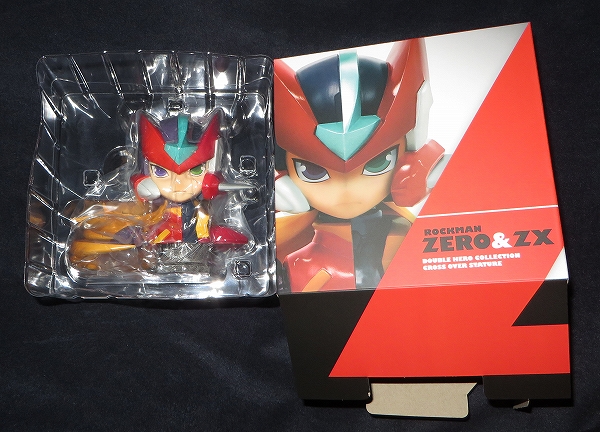 ロックマンゼロ&ゼクス　イーカプコン限定 胸像フィギュア スタチュー ロックマン ゼロ＆ゼクス ダブルヒーローコレクション』イー