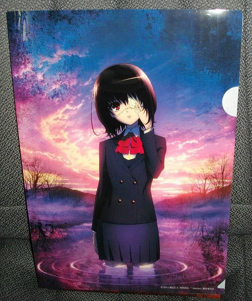 アニメ版Another設定資料集+クリアファイル - その他