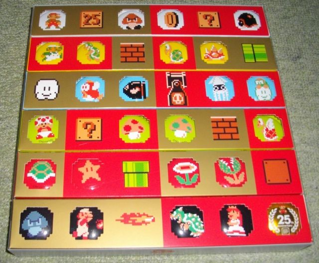 マリオ25周年記念缶バッジコレクション届いた♪ : Sylph Watch