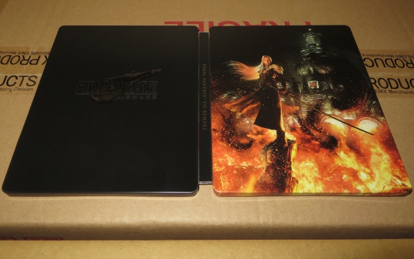 スチールブックケース ファイナルファンタジー7 リメイク インターグレード