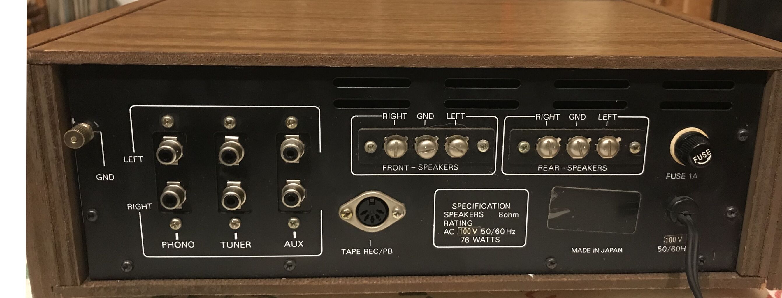 FUJITONE「FEA-8800」'70年代ヴィンテージアンプ FUJITONE「FEA-8800」'70年代ヴィンテージアンプ｜Yahoo!フリマ（旧