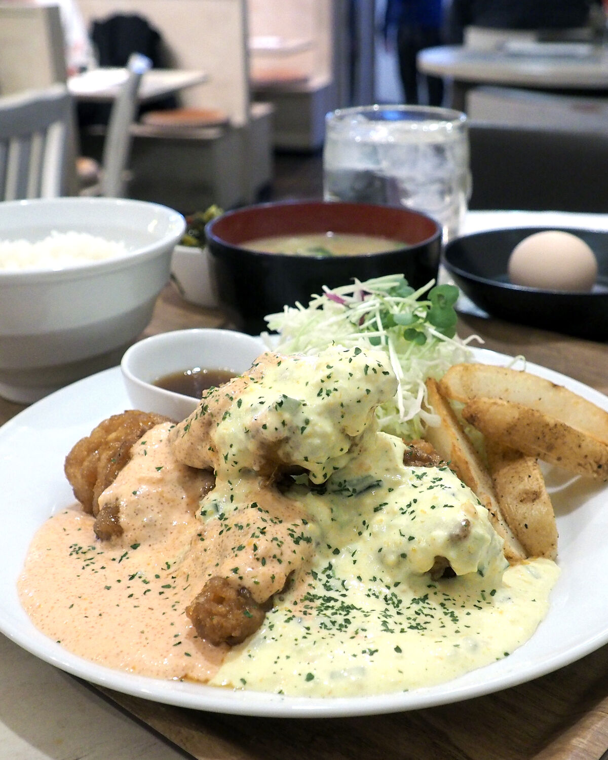 大橋駅西口徒歩6分 チキン南蛮研究所 21 12 01open こだわりのタルタルソースがおいしいジューシーなチキン南蛮専門店 白髪おやじのおひとりさまランチ