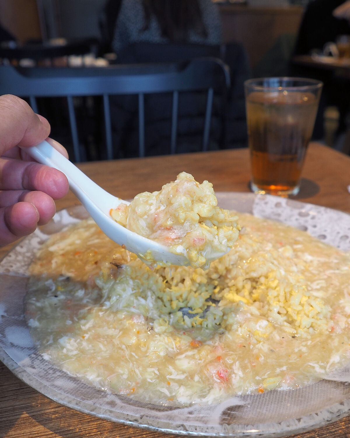 赤坂駅4番出口徒歩5分 お洒落な雰囲気の中でいただく 凛丹 Toiet の本格中華 白髪おやじのおひとりさまランチ