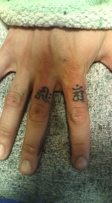 鯉と桜 ゆびの梵字 八王子刺青 東京八王子 初代彫和の日記