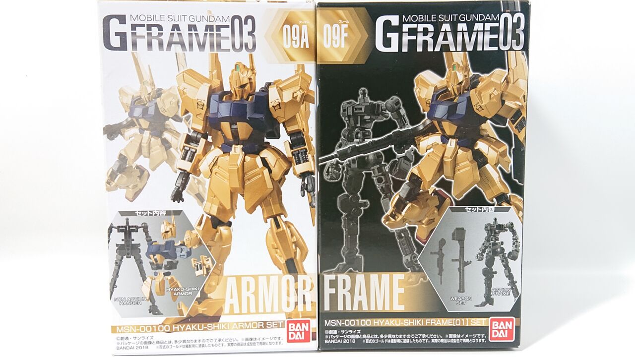 82．Gフレーム03‐09 百式 レビュー : しょくGUN（旧）