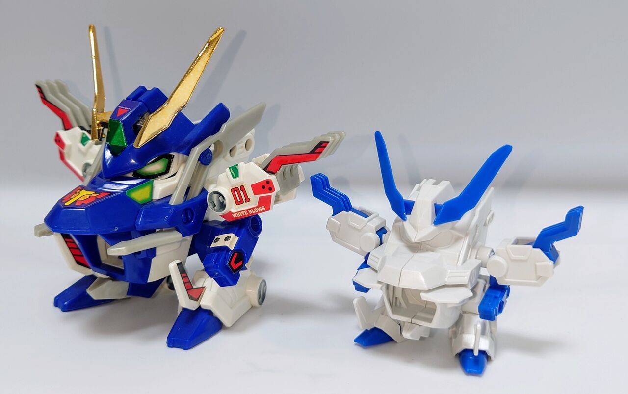 752.BIGビーダマン爆外伝ガム① ホワイトブロス : しょくGUN