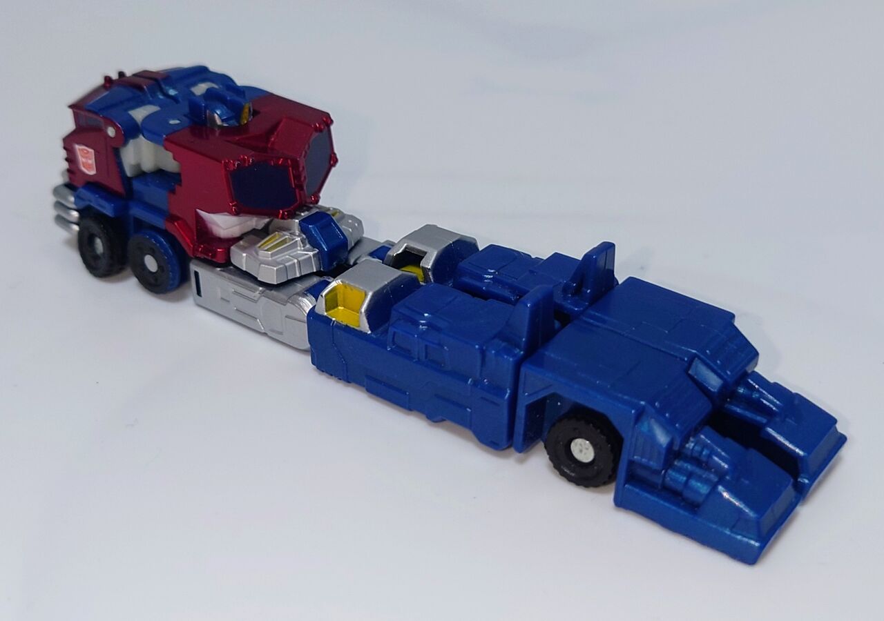 グリコのおまけ　ガータロイド ギャラクシーシリーズ 722．EZコレクション ギャラクシーコンボイ メタリックver