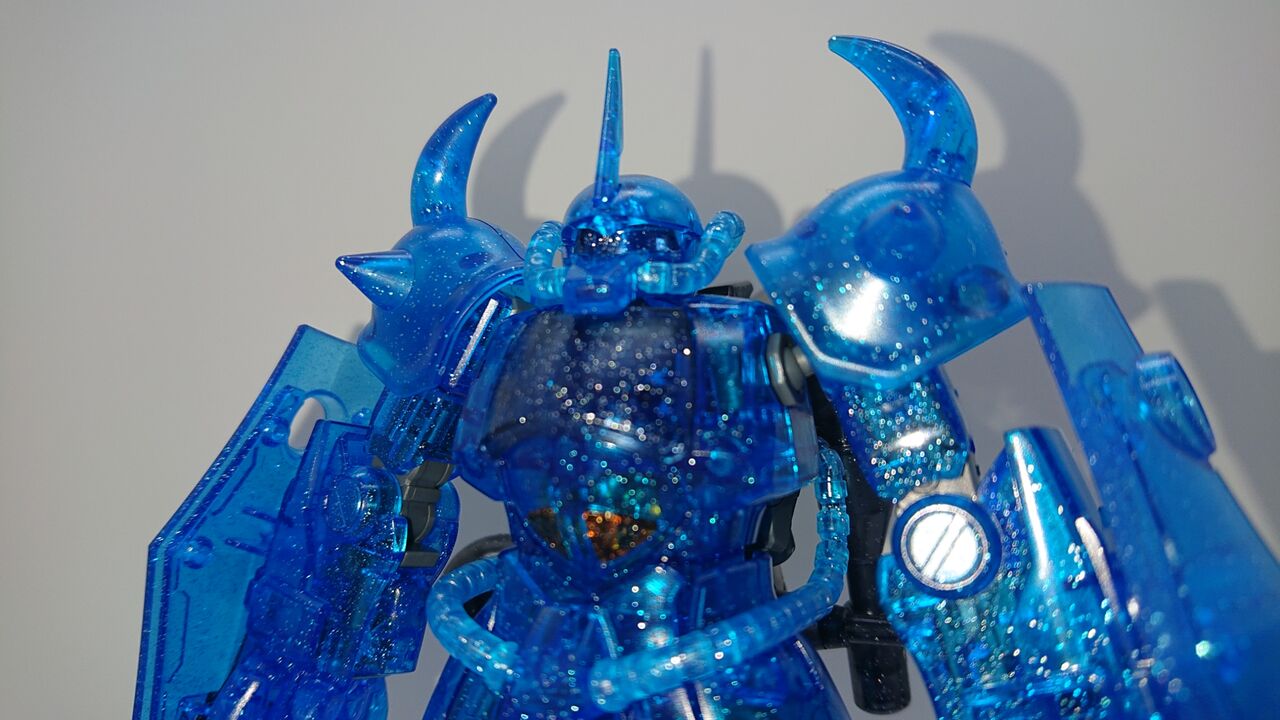 83．1/144HGBF グフR35 プラフスキーパーティクルクリアver