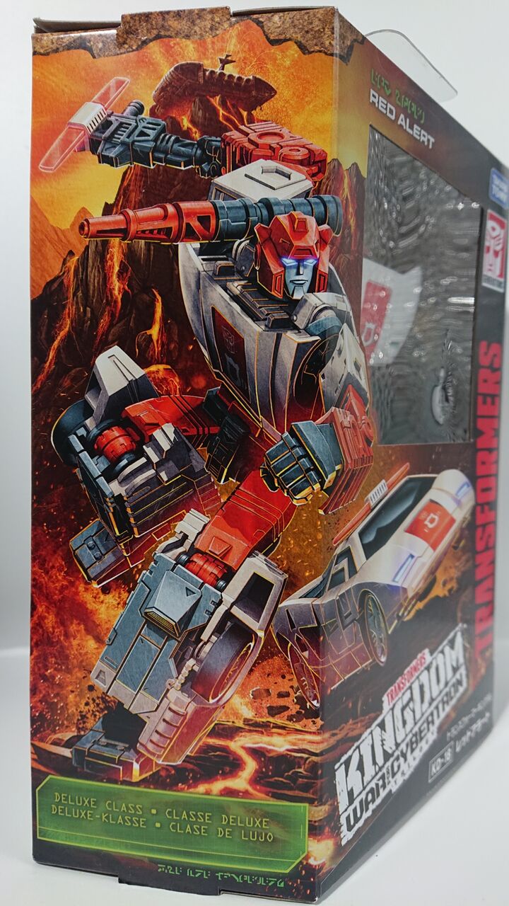 262．トランスフォーマーキングダム KD-18 レッドアラート レビュー