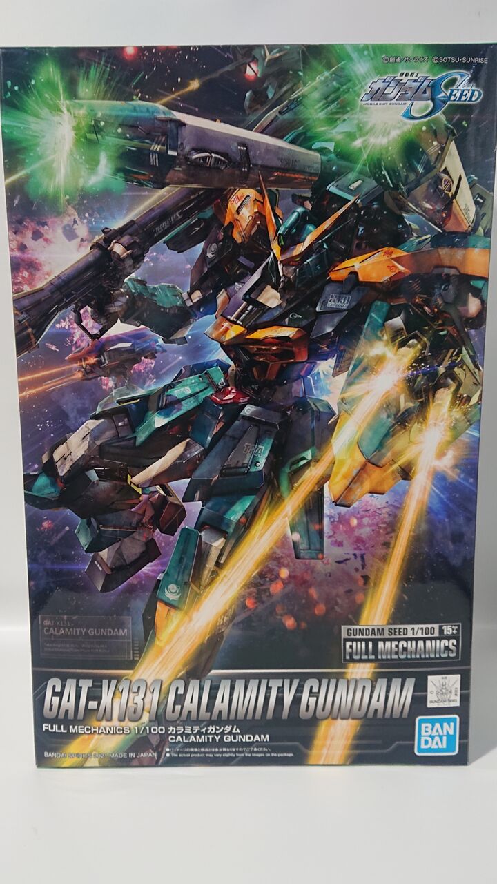 57．FULL MECHANICS 1/100 カラミティガンダム レビュー