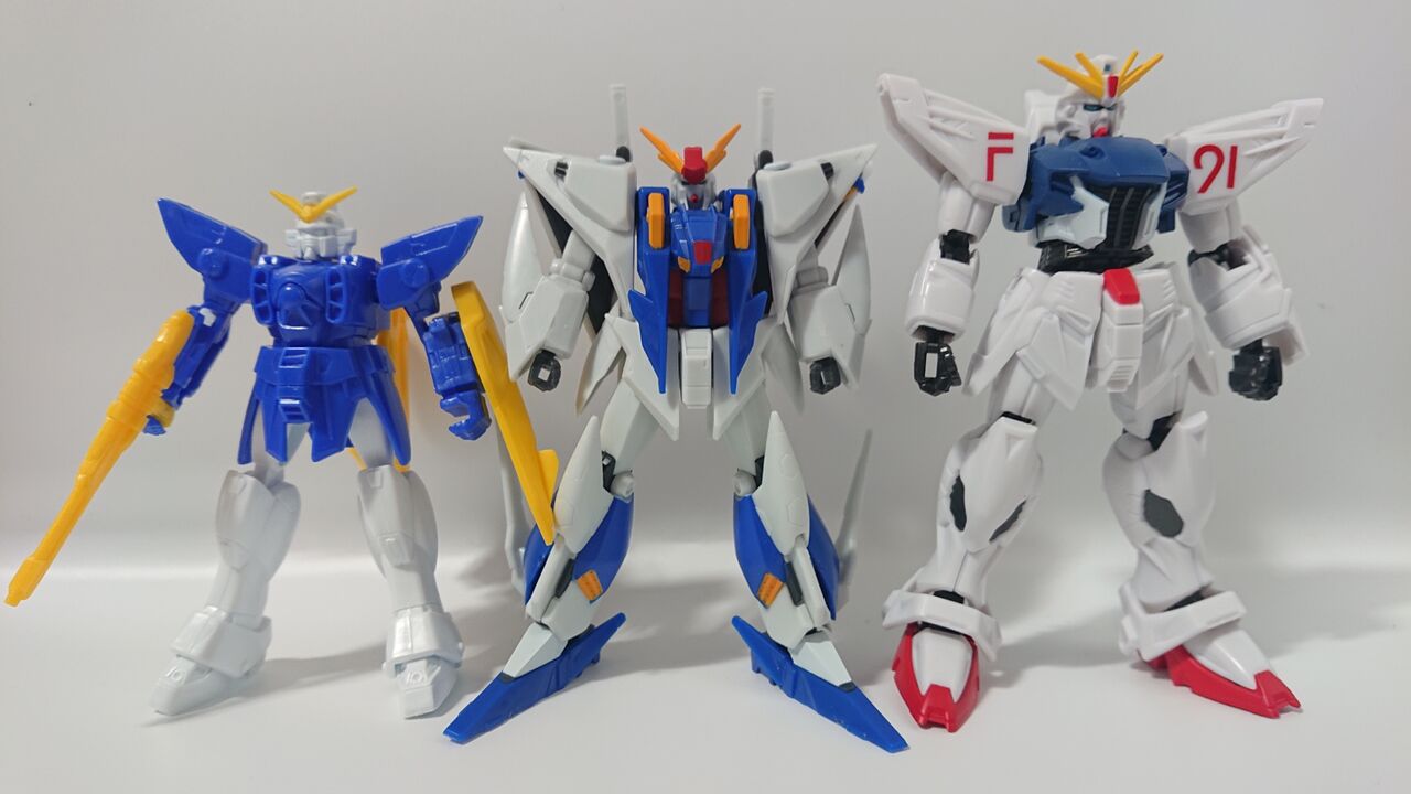 新機動戦記ガンダムW リアルポーズガンダム5体セット 65．リアルポーズガンダム2弾 ①ウイングガンダムゼロ