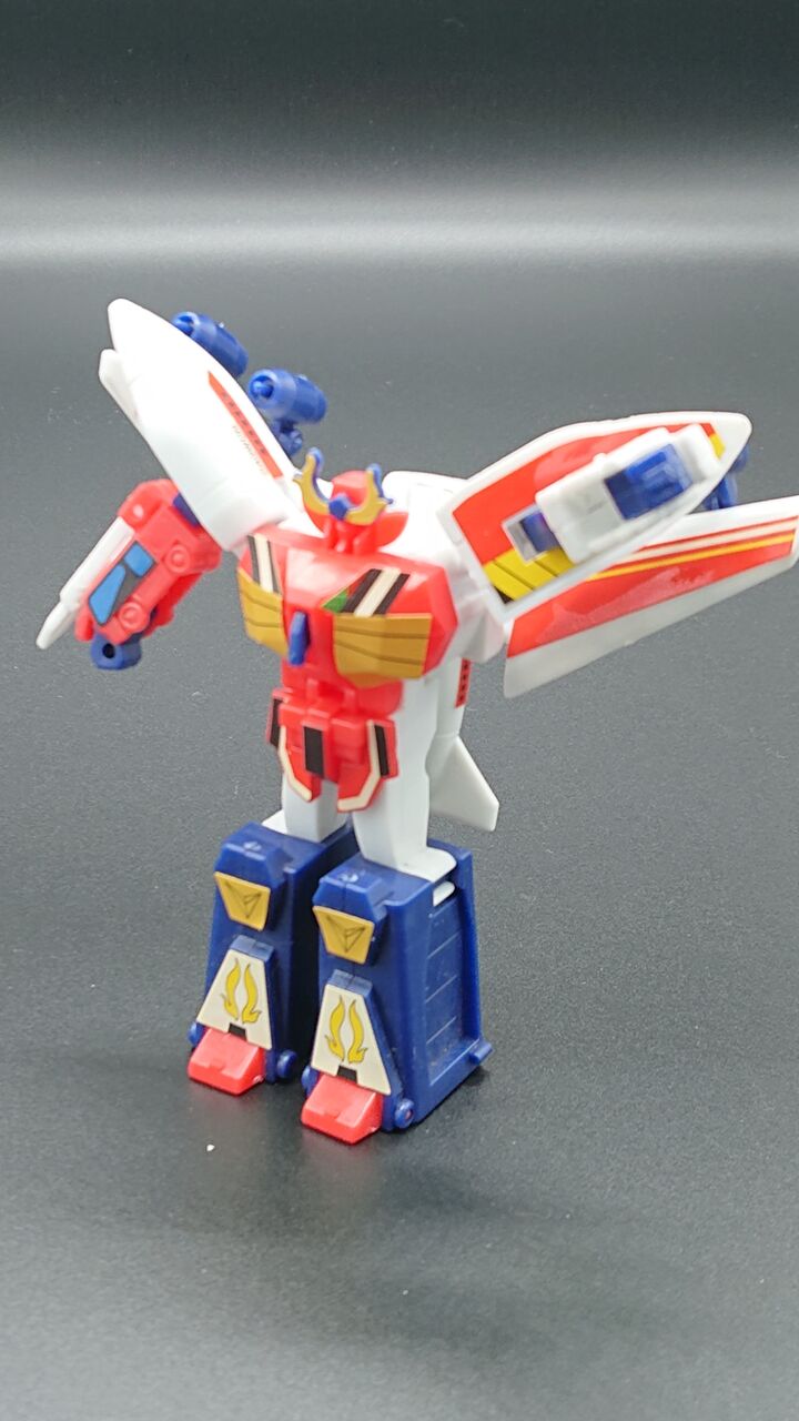 1．ダグオン食玩紹介① カバヤBIGダグオンガム ファイヤーダグオン