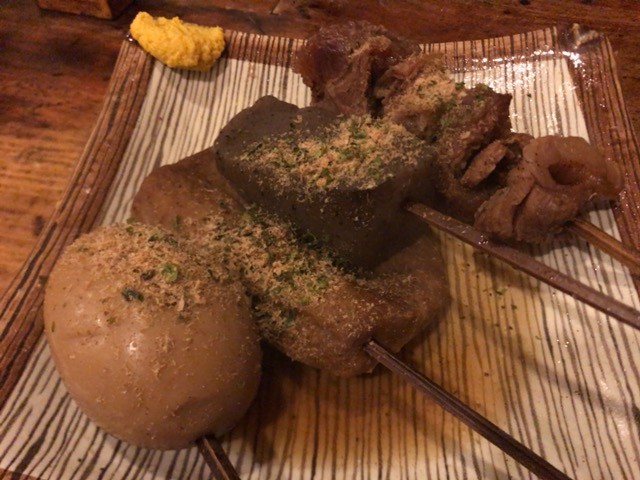 老舗居酒屋で 静岡おでんに萩錦 多可能 静岡 食メモ 愛知 横浜b級グルメと飲み記録