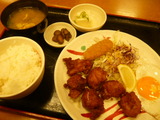 鶏唐定食