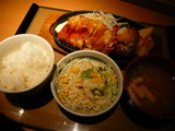 ミックスグリル定食