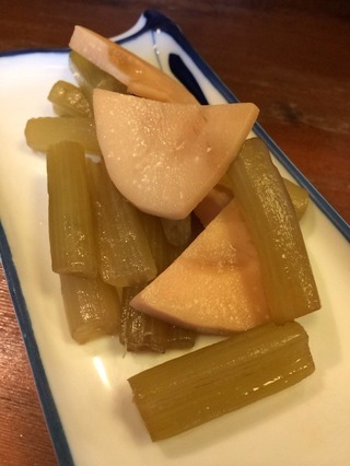 フキと筍