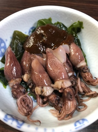 ホタルイカ 酢味噌