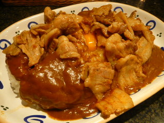 スタミナカレー大盛り