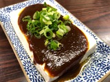 湯どうふ味噌かけ
