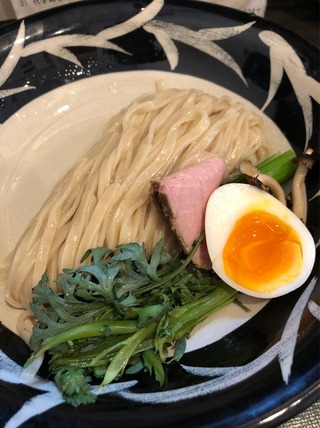 牡蠣と節の味噌つけ麺