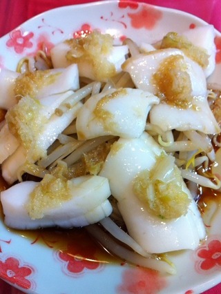 茹でイカ香味ソース