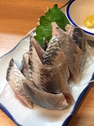 いわし刺し