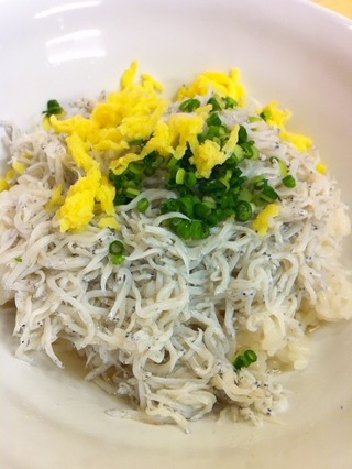 釜揚げしらす茶漬け