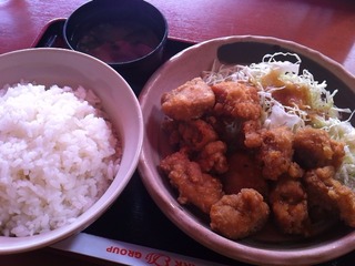 大から揚げ定食