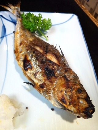 あじ塩焼