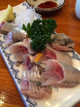 イワシ刺身