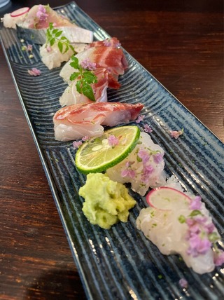 食べたいお造り三種盛