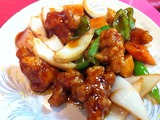 鶏肉甘酢あん