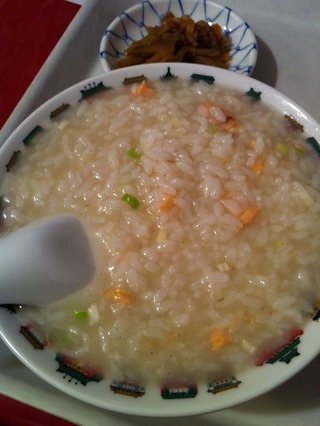 鮭入りお粥