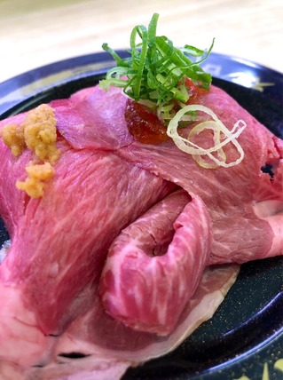 和牛さしとろ