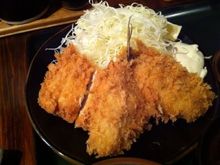 チキンカツ&アジフライ