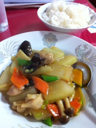 冬瓜ととり肉の煮込み