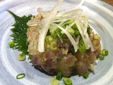 鯵のなめろう